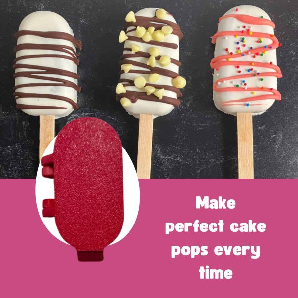 Cake Pop Mold - Cakesicle Shape - Red