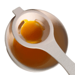 Egg White / Yolk Seperator - Egg Seperator Tool - White - Pack 2