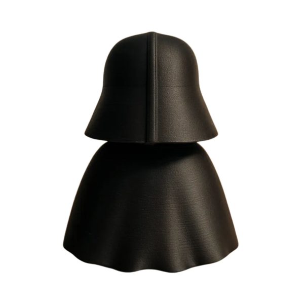 Mini Darth Vader Action Figure - Black