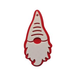 Christmas Ornaments - Red/White - Pack of 3