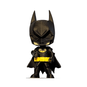 Batman Figurine – 9cm | Iconic Black & Yellow Design