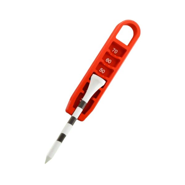 Professional Golf Tee Height Elevator – Red (Pack of 2)